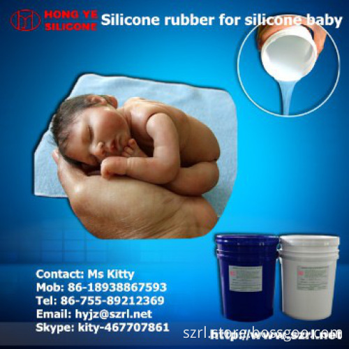 Addition cure silicone rubber for life casting